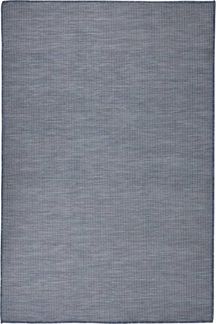 vidaXL Outdoor-Teppich Flachgewebe 120x170 cm Blau 340795