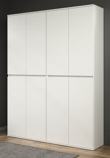 trendteam Garderobenschrank Nevada (Garderobe und Schuhschrank, 8-türig, 148 cm) variable Inneneinteilung