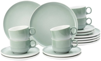 Seltmann Weiden Sento Home Kaffeeservice 18-teilig - Aura mint