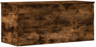 vidaXL Truhe Räuchereiche 100x42x46 cm Holzwerkstoff 840664