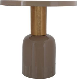 Beistelltisch Art Deco 125 Taupe