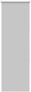 vidaXL Verdunkelungsrollo Hellgrau 60x150 cm Stoffbreite 55,7 cm 4011380