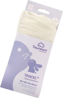 Träumeland Spannbetttuch Tencel mint 60 x 120 cm + 70 x 140 cm