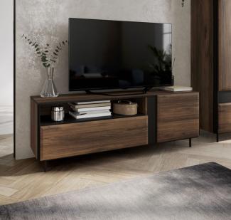 Lowboard Borga TV-Unterschrank 155cm MDF grifflos