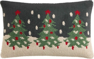 TOM TAILOR Kissenhülle WEIHNACHTSKISSEN Zierkissenhülle, (1 Stück), 30x50 cm in Beige