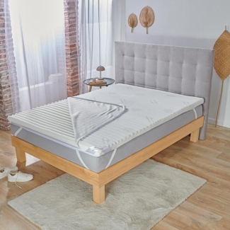 Traumschlaf 7-Zonen Matratzentopper Kaltschaum|90x210 cm