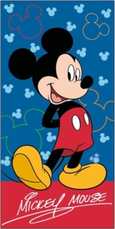 Disney Mickey Mouse Badehandtuch aus 100% Baumwolle Strandtuch 70x140 cm