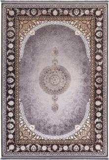 Morgenland Orientalischer Webteppich - Amitis - rechteckig - 150x100 - Grau
