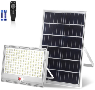 GLIESE LED Solarleuchte LED Außen-Wandleuchte Solarlampe mit Bewegungsmelder, 2000W, LED, für Parkplätze, Straßen, Grünflächen und Parks