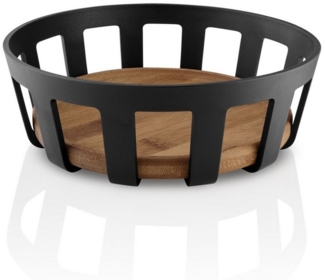 Eva Solo Nordic kitchen Brotkorb Zum stilvollen Servieren von Brot und Brötchen black