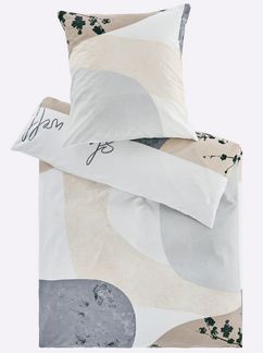 heine Bettwäsche Bettwäsche, Mako-Satin, 2 teilig, Mako-Satin