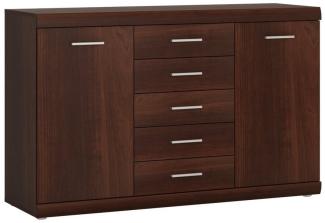 Sideboard 140 cm Nussbaum IMPERIA-129