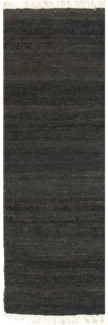 Morgenland Läufer Kelim - Trendy - 200 x 70 cm - schwarz