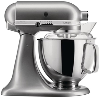 KitchenAid Küchenmaschine Artisan 4,8 Liter Kontur Silber