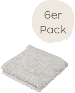 Wewo fashion Seiftuch 9517S, (Packung, 6-St), saugstark