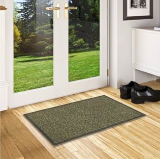 Pergamon Fußmatte Fußmatte Sauberlauf Superclean, Rechteckig, Höhe: 5 mm