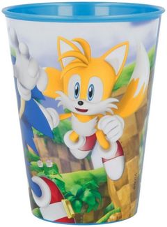 Storline Kinderbecher Sonic 260 ml Trinkbecher für Kita & Frühstück, Plastik