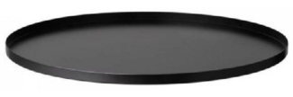 Blomus PEASY Tablett L black 38cm