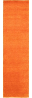 Morgenland Gabbeh Teppich - Indus - Flowy - 300 x 80 - Orange