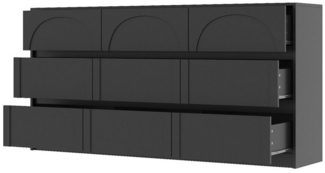 FUFU&GAGA Kommode Kommode mit 9 Schubladen Moderne Sideboard, 120 * 35 * 80CM, MDF