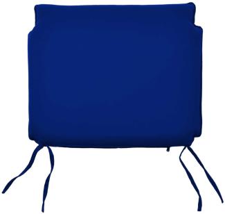 Sitzauflage 48x50 cm für Stapelstuhl Bari / Cosenza - blau