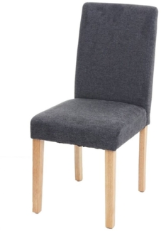 MCW Esszimmerstuhl Littau-ST (1er), Bequeme Polsterung, Hohe Rückenlehne, Rutschfest durch Bodenschoner