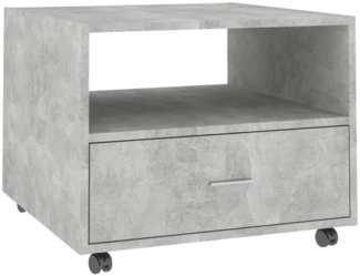 vidaXL Couchtisch Betongrau 55x55x40 cm Holzwerkstoff 810930
