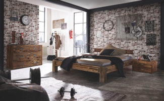 Hasena pronto - Wood San Luca Massivholzbett 180x200