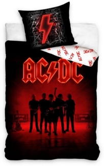 AC/DC Bettwäsche ACDC213001 160x200 + 70x80 cm