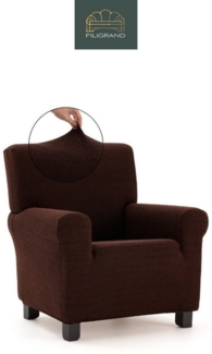 Belmarti Sesselhusse luxuriöser und edler Sesselbezug, Chenille Oberfläche, hochwertiges und langlebiges Material, made in Spain