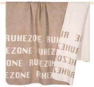 pad Decke Letters Ruhezone Sand Taupe (150x200 cm) 11602-X161-1520