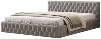 Ulife Polsterbett Jugendbett Doppelbett, Zeitgemäßer Stil, 140x200 cm