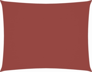 vidaXL Sonnensegel Oxford-Gewebe Rechteckig 2x4 m Terrakotta-Rot 42308