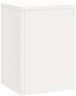 vidaXL Pflanzenständer 3 pcs Weiß 24 x 24 x 75 cm Stahl 865828