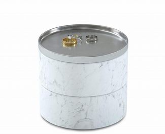 Umbra Schmuckkasten Umbra Tesora Schmuckbox 299470-491 weiß Kosmetikorganizer Ringetui