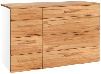 Hasena Kommode Cassino weiss Wildbuche natur, geölt zerlegt