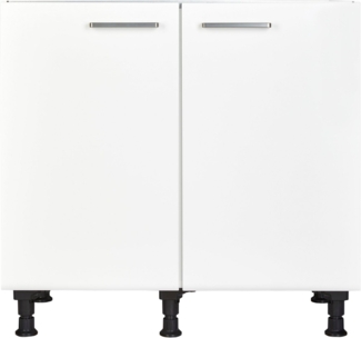 nobilia® Spülenschrank "Touch", vormontiert, mit höhenverstellbaren Sockelfüßen, Breite 90 cm