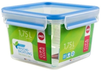 EMSA Frischhaltedose Clip&Close quadratisch 1,75 l