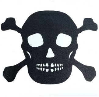 CHAKS Platzset Halloween Glitzer 4er Tischset - Platzsets Deko