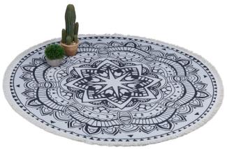 Runder Teppich im Mandala-Design 10039854