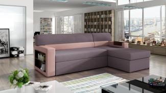 Wohnideebilder Rico Lila Ecksofas & Eckcouches R24