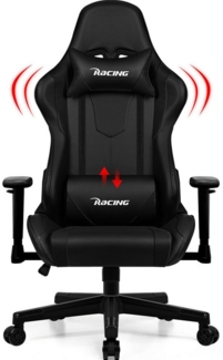 Adormii Gaming-Stuhl Gaming Stuhl ergonomisch Gaming Chair Bürostuhl verstellbare (Gaming Stuhl mit verstellbaren Lendenkissen, Armlehne und Kopfstütze, Gamer Stuhl Bequeme Sitzkissen), gepolsterter Gaming-Stuhl, mit Wippfunktion, bis 150 kg Belastbarkeit