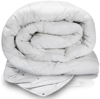 Feluna Naturhaarbettdecke FELUNA Premium Kamelhaardecke – Naturhaardecke Ganzjahresdecke 100%, DUO Bettedeck zum Knüpfen - 100% Kamelhaarflaum