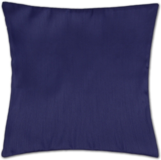 Kissenhüllen 40x40 Alessia, Auswahl: blau - royalblau mit Füllung