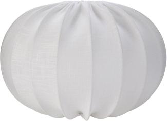 Lampenschirm Leinen weiß PR Home Hilma 50x36cm für Pendelleuchten E27