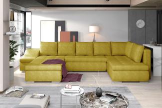 Wohnideebilder Giovanni Gelb Ecksofas & Eckcouches GI68