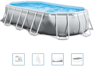 Intex Pool-Set Prism Frame Oval 503x274x122 cm 26796GN 3202762