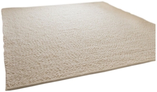 Handweb Teppich Lech, Farbe: wollweiß, Größe: 140x200 cm