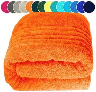 Lashuma Saunatuch XXL Handtuch London, Frottee (1-St), Badetuch Damen & Badehandtuch Herren 100x200 cm - Saunahandtuch 80x220