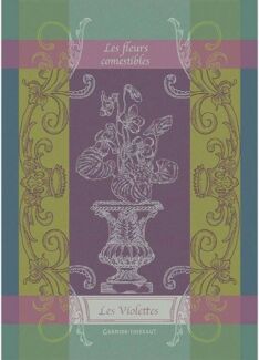 Garnier Thiebaut Geschirrtuch Les Violettes Violet von Garnier Thiebaut